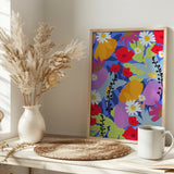 wall-art-print-canvas-poster-framed-A Floral Odyssey , By Rafaela Mascaro-2