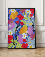 wall-art-print-canvas-poster-framed-A Floral Odyssey , By Rafaela Mascaro-4