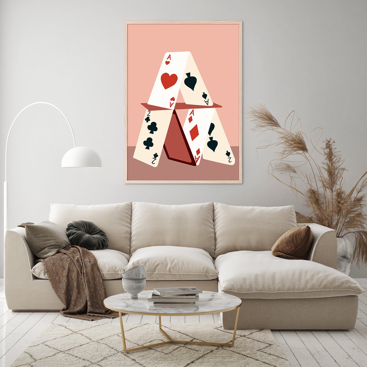 wall-art-print-canvas-poster-framed-A House Made of Cards-9