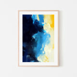 wall-art-print-canvas-poster-framed-A Letter To Blue , By Zero Plus Studio-GIOIA-WALL-ART
