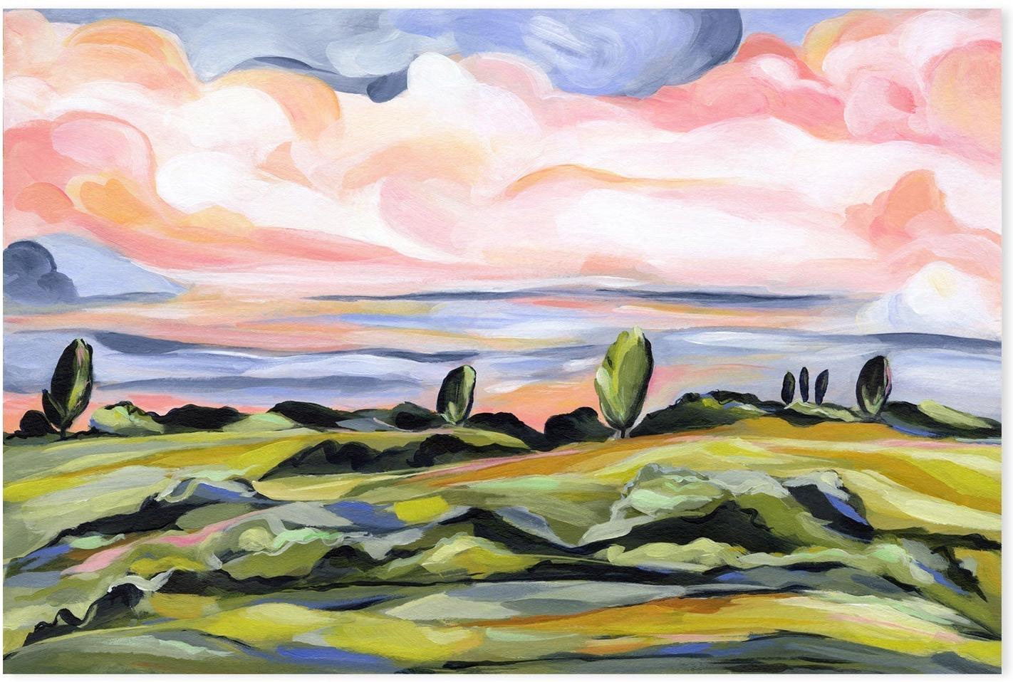 wall-art-print-canvas-poster-framed-A New Horizon-by-Lia Nell-Gioia Wall Art