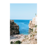 wall-art-print-canvas-poster-framed-A Polignano A Mare Afternoon , By Leggera Studio-1