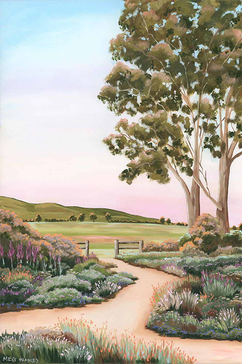 wall-art-print-canvas-poster-framed-A Quiet Stroll-1