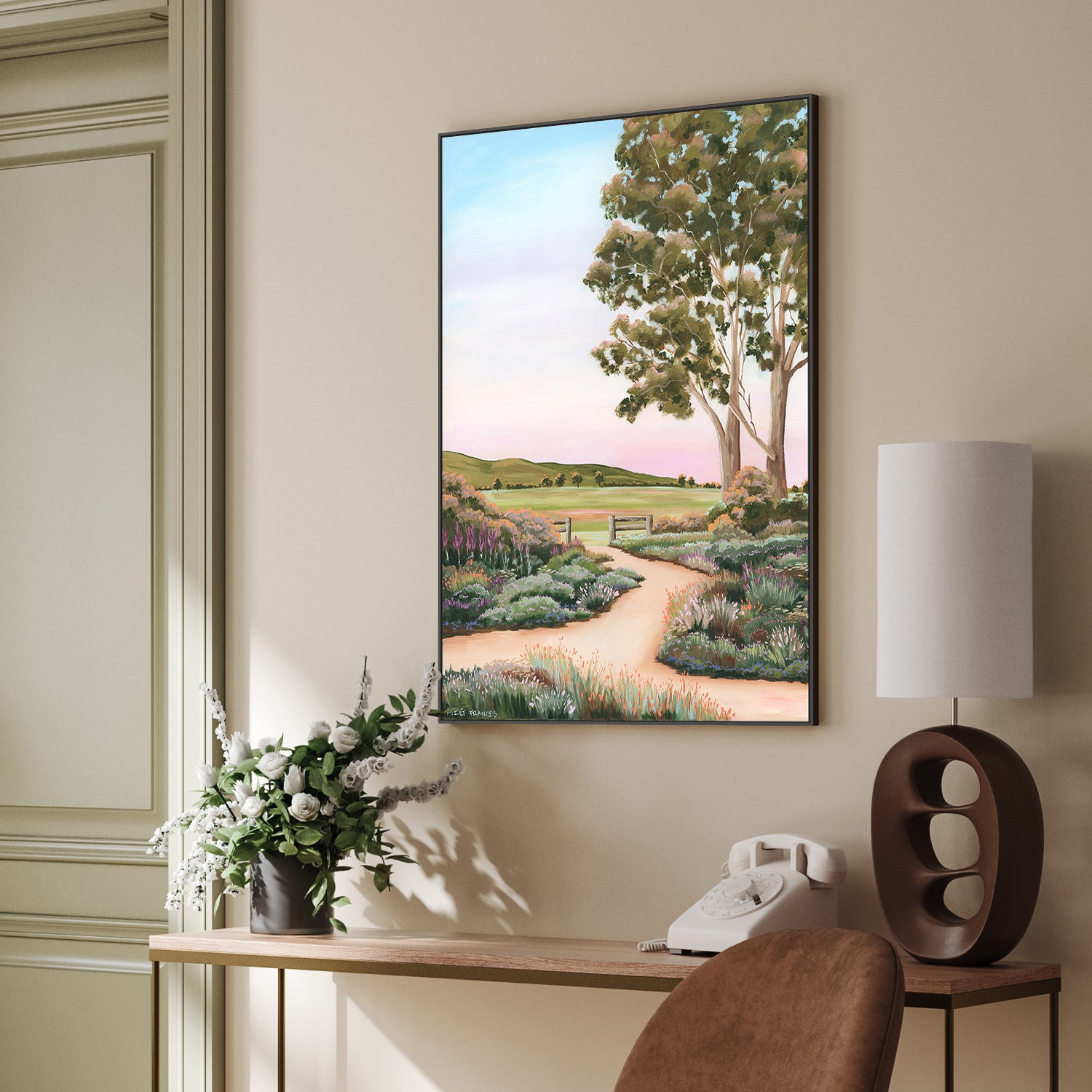 wall-art-print-canvas-poster-framed-A Quiet Stroll-2