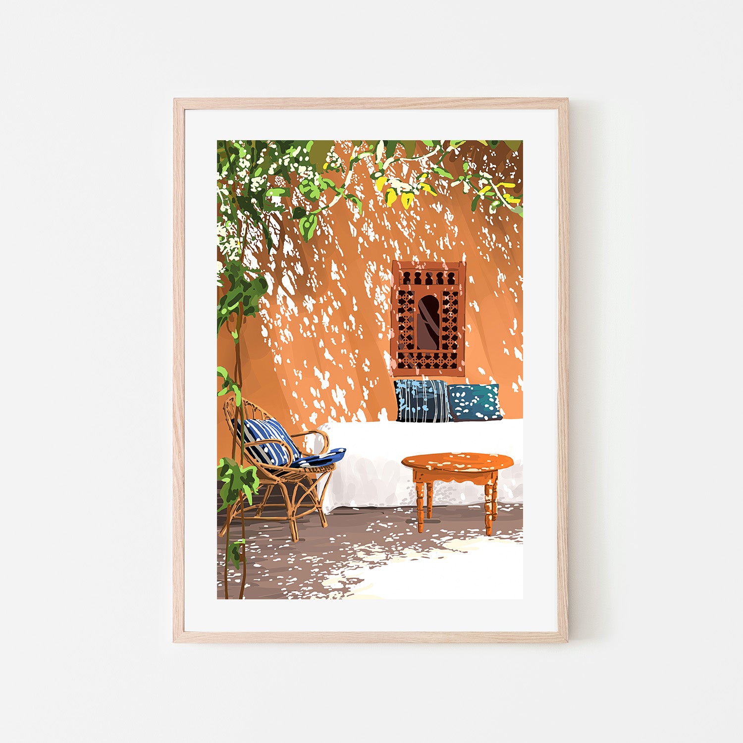 wall-art-print-canvas-poster-framed-A Relaxed Afternoon-6