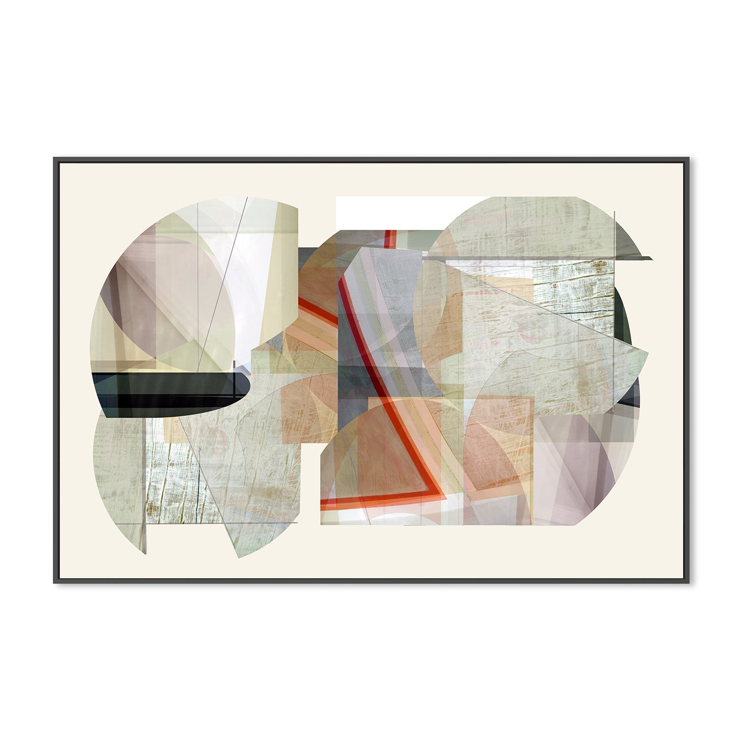wall-art-print-canvas-poster-framed-A Texture Shapes , Style B, By Cartissi , By cartissi-3