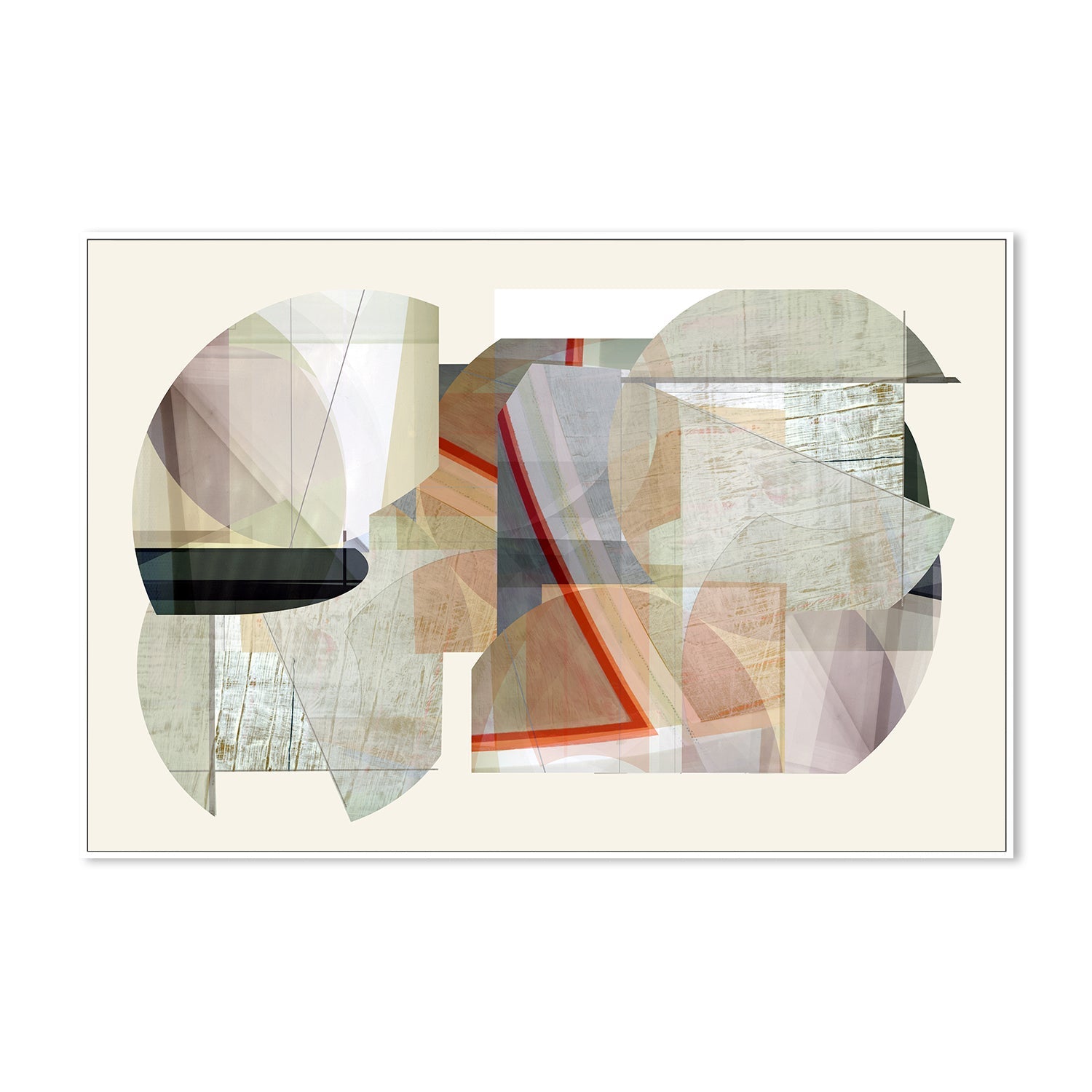 wall-art-print-canvas-poster-framed-A Texture Shapes , Style B, By Cartissi , By cartissi-5