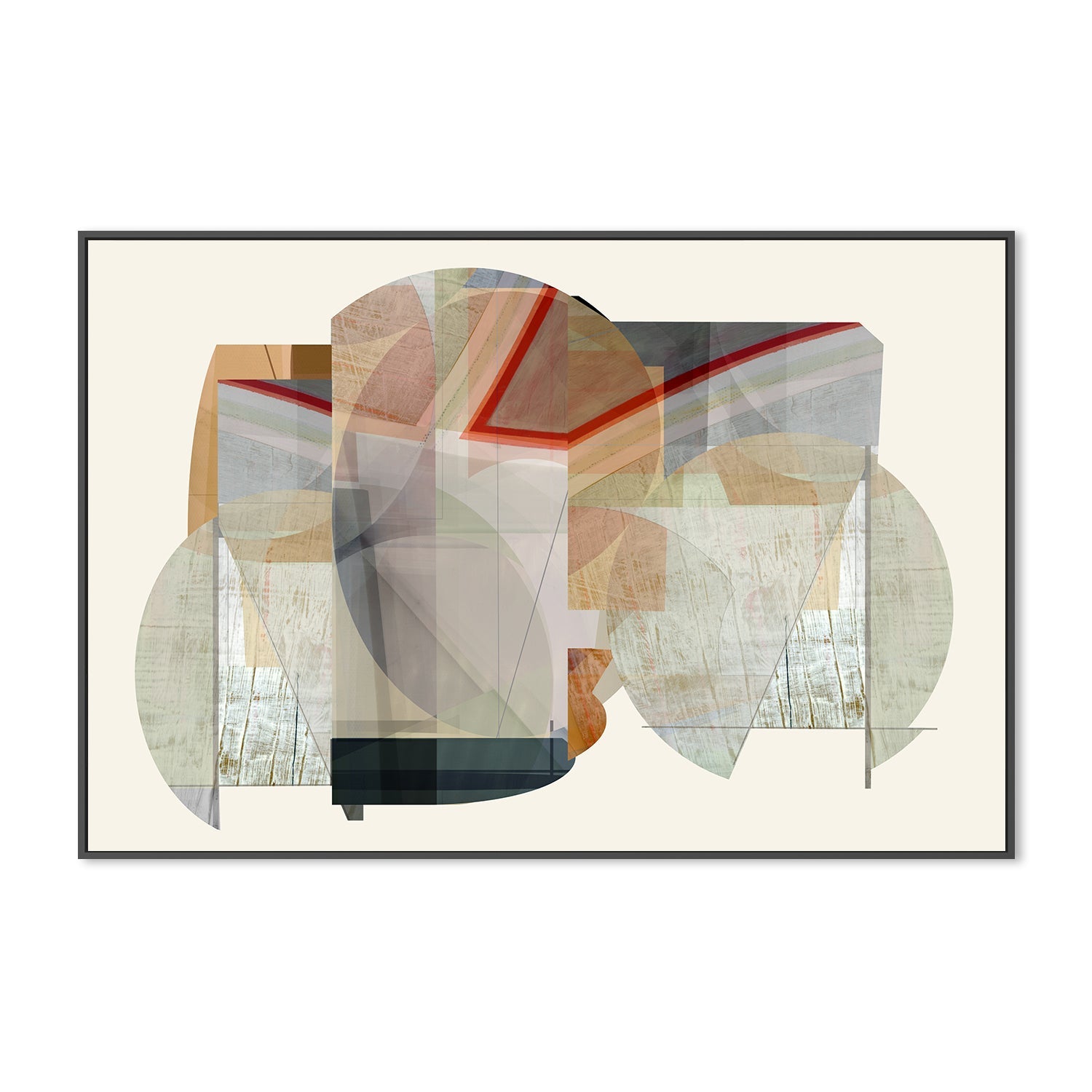 wall-art-print-canvas-poster-framed-A Texture Shapes , Style C, By Cartissi , By cartissi-3