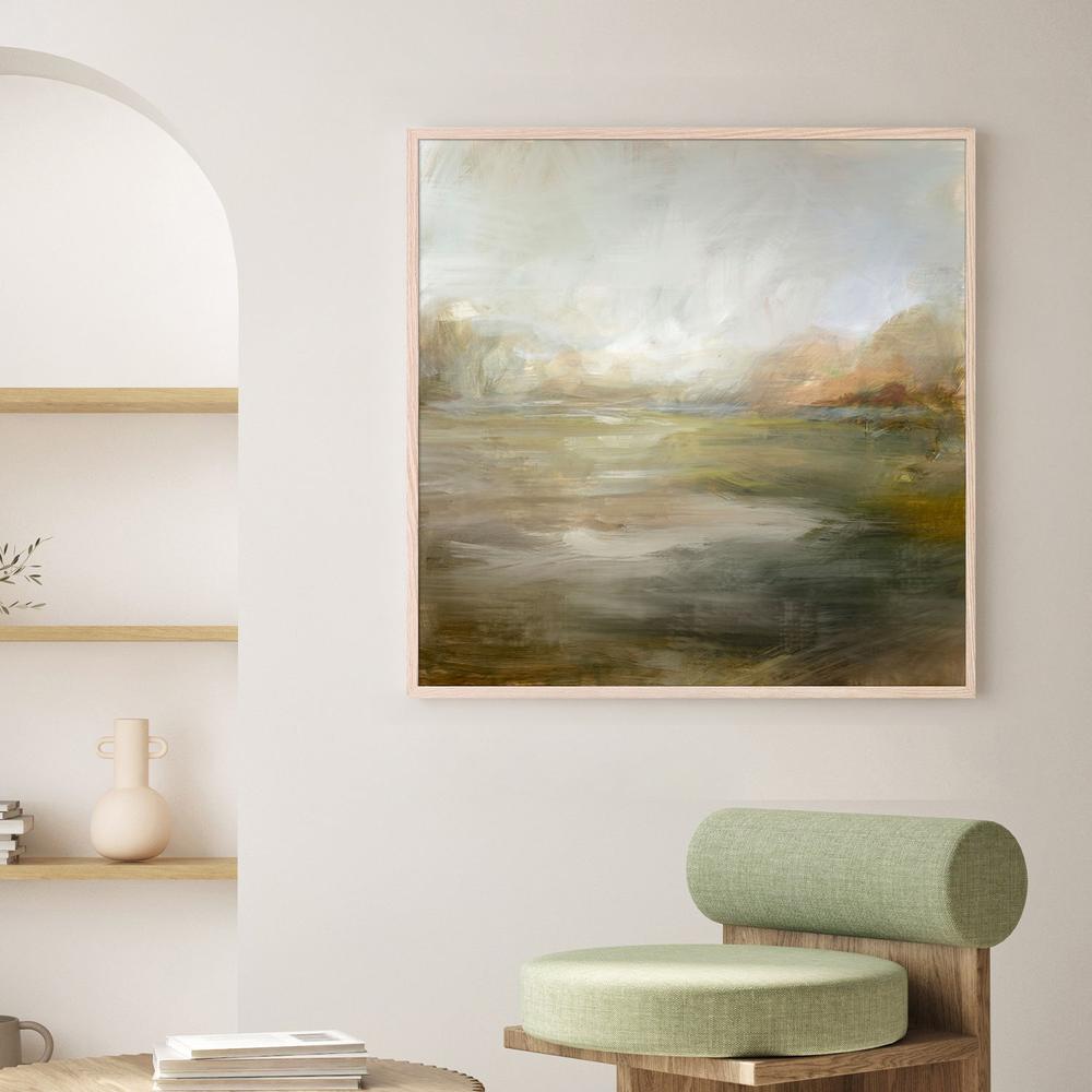 wall-art-print-canvas-poster-framed-A Tranquil Misty Lake-7