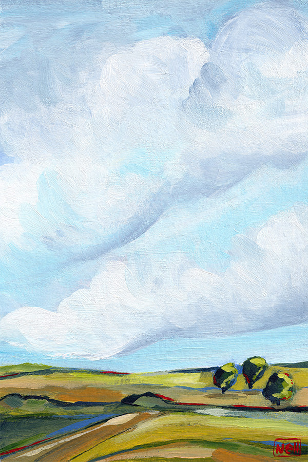 wall-art-print-canvas-poster-framed-A trio of trees-1