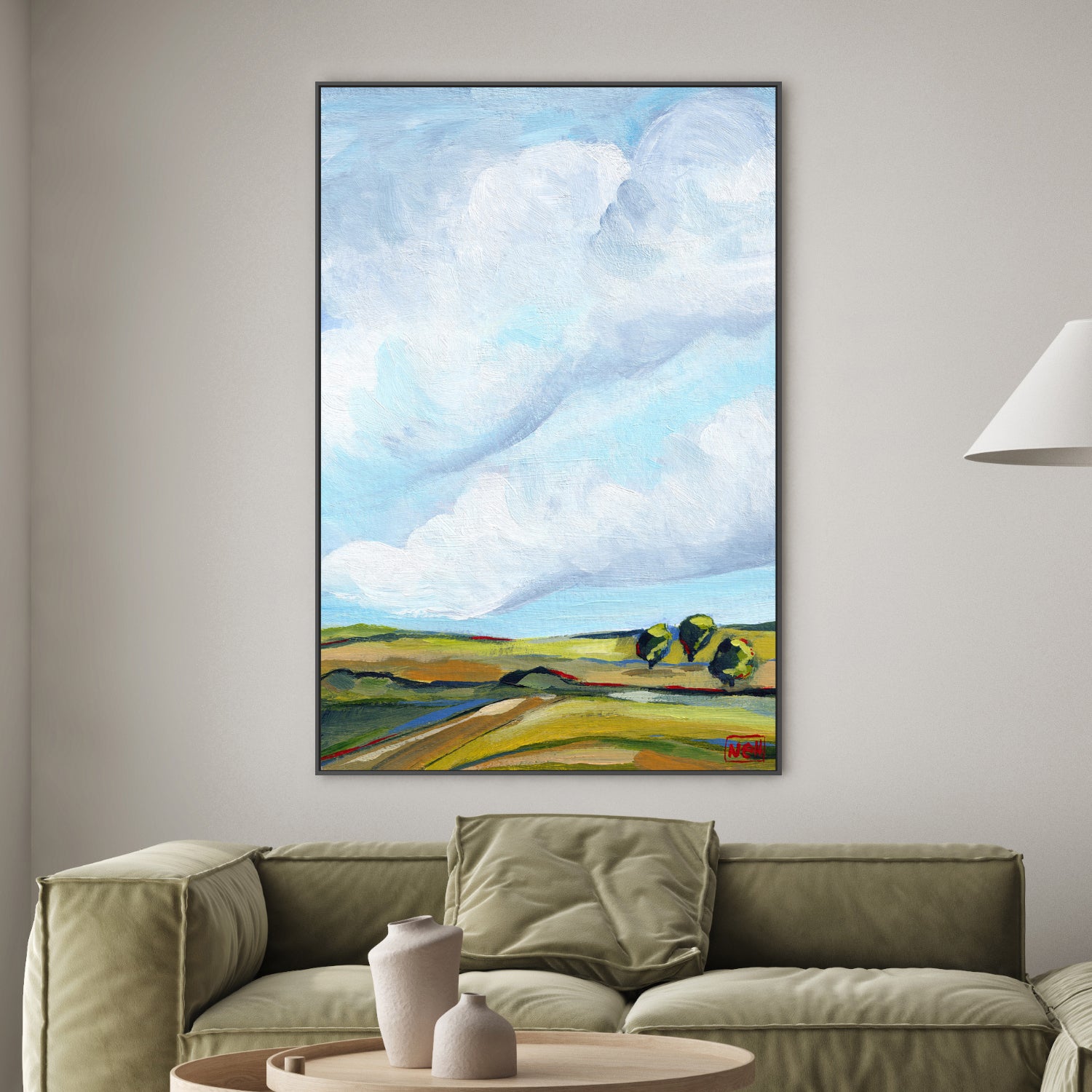 wall-art-print-canvas-poster-framed-A trio of trees-2