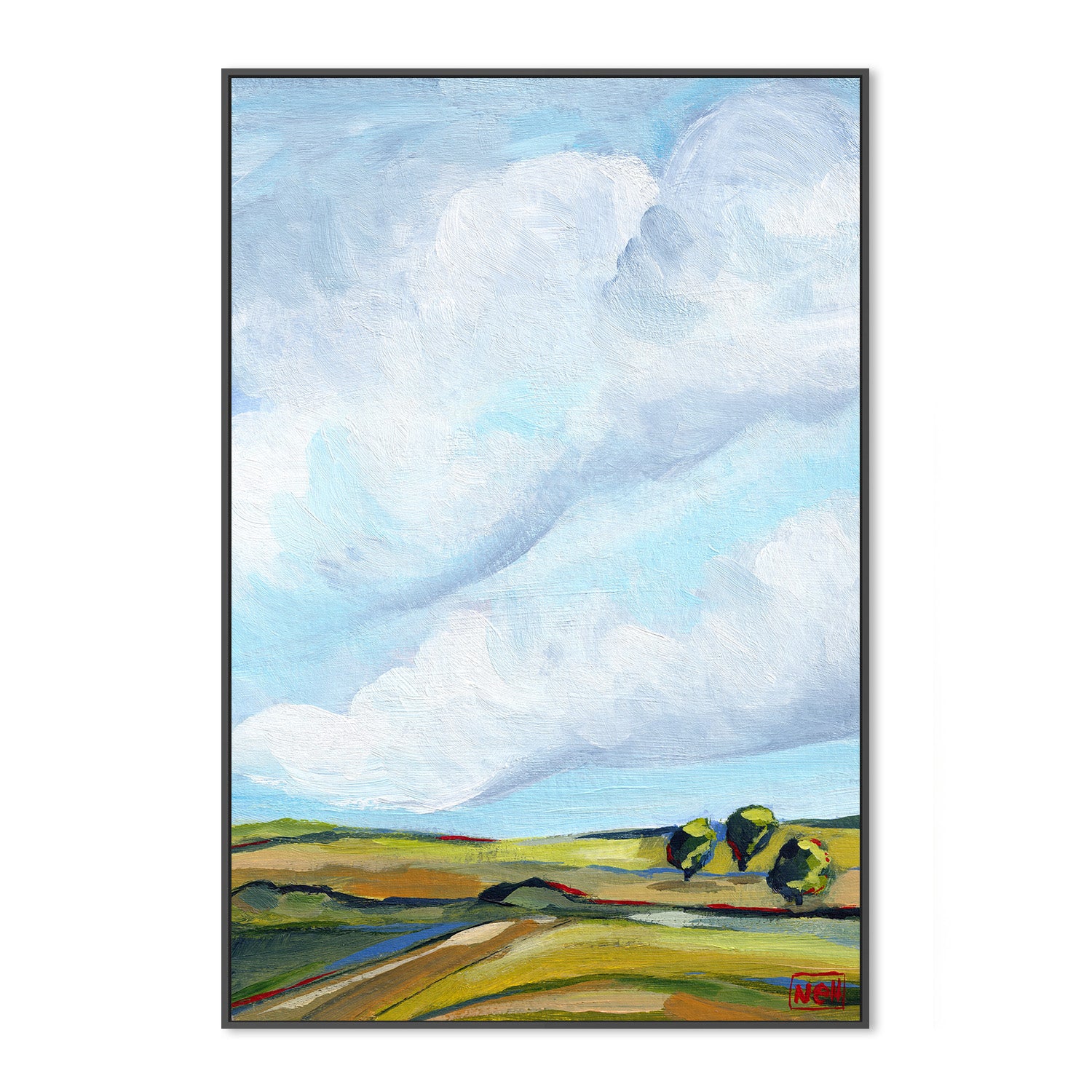 wall-art-print-canvas-poster-framed-A trio of trees-3