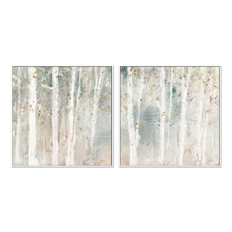 wall-art-print-canvas-poster-framed-A Woodland Walk, Style A & B, Set Of 2 , By Lisa Audit-GIOIA-WALL-ART