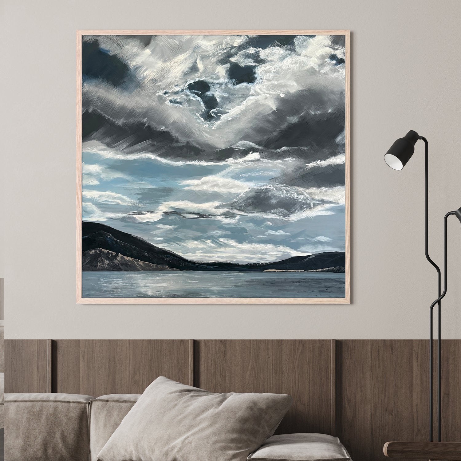 wall-art-print-canvas-poster-framed-Above The Mountains-2
