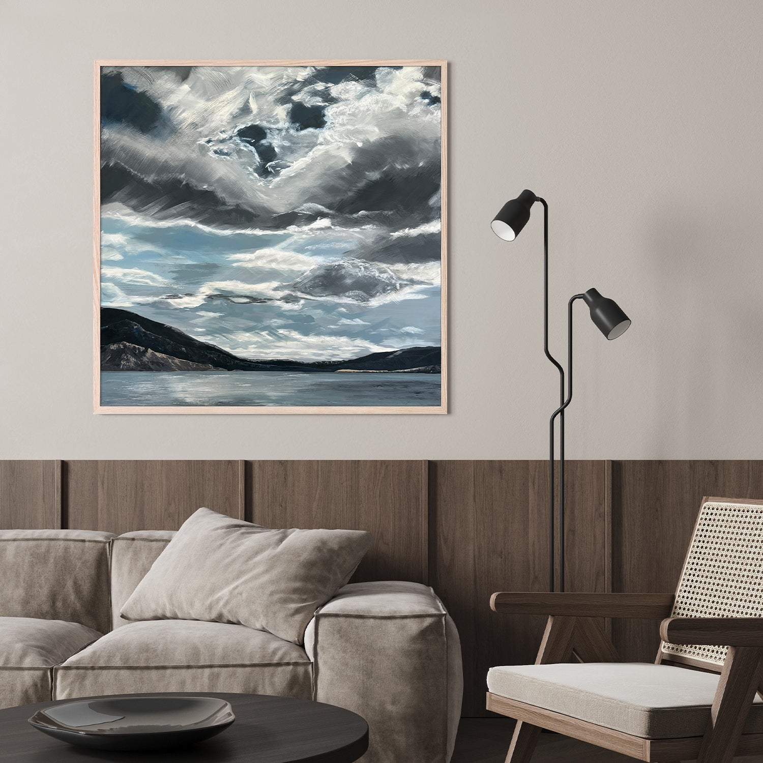 wall-art-print-canvas-poster-framed-Above The Mountains-9