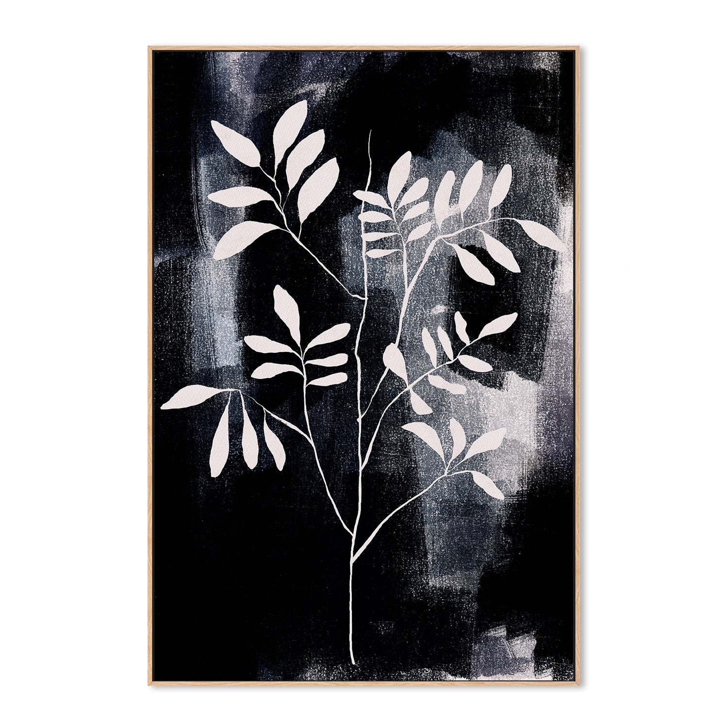 wall-art-print-canvas-poster-framed-Abstact Plant 07-4