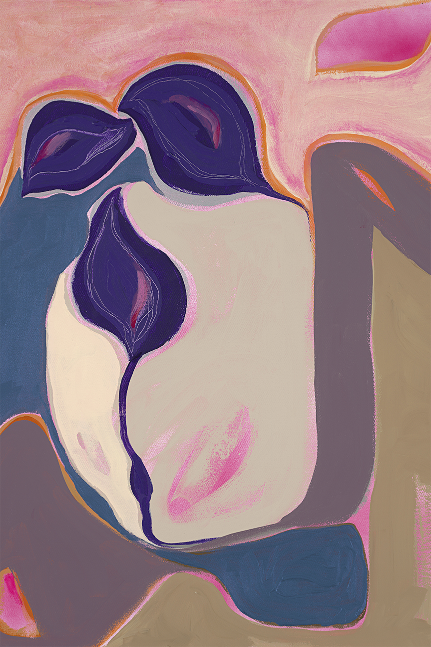 wall-art-print-canvas-poster-framed-Abstract Bloom, Style A , By Lynda Skye-1