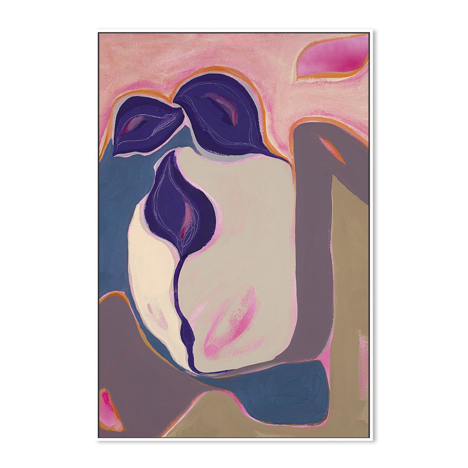 wall-art-print-canvas-poster-framed-Abstract Bloom, Style A , By Lynda Skye-5