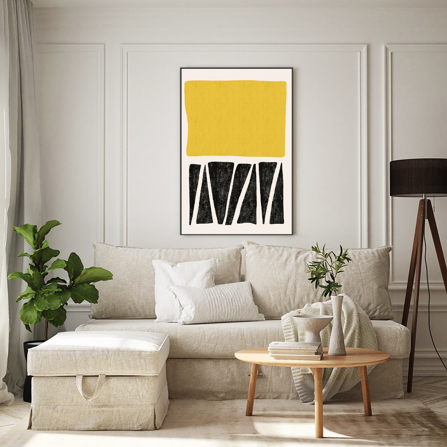 wall-art-print-canvas-poster-framed-Abstract By Cats and Dotz-8