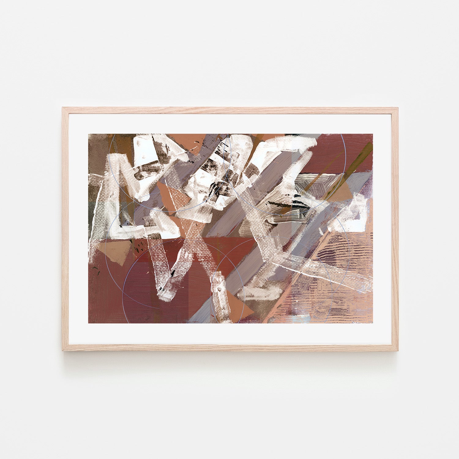 wall-art-print-canvas-poster-framed-Abstract Circles and Textures, Style B-6