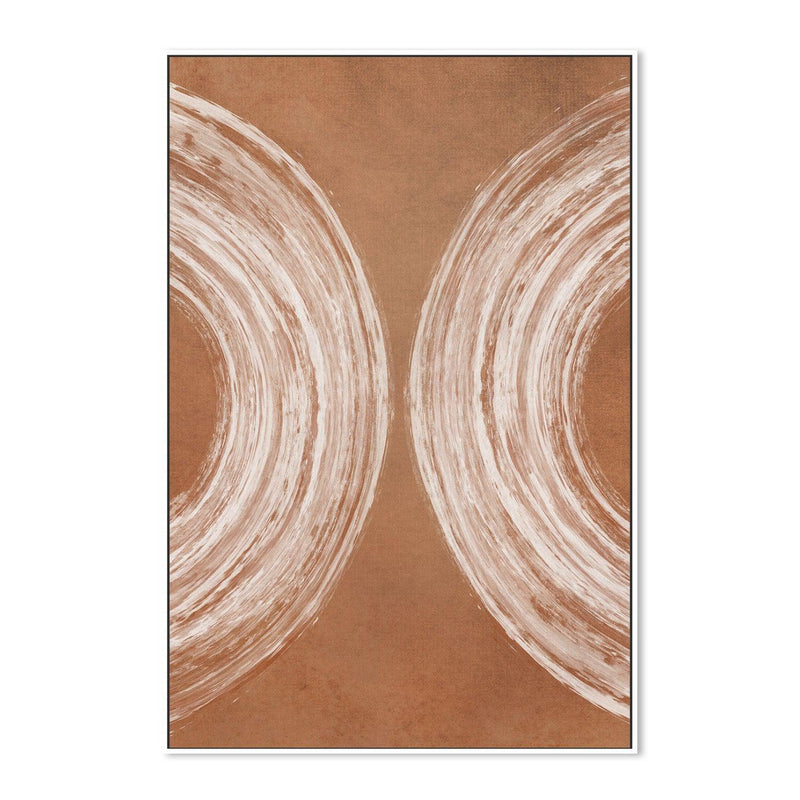 wall-art-print-canvas-poster-framed-Abstract Curves Terracotta-by-Dear Musketeer Studio-Gioia Wall Art