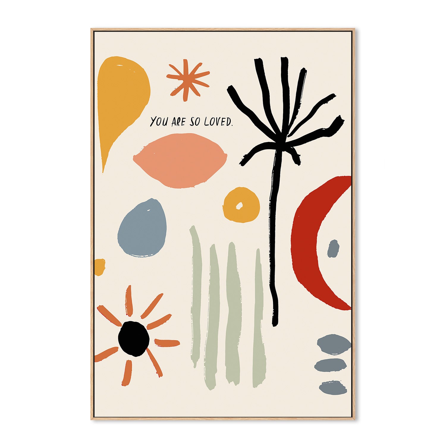 wall-art-print-canvas-poster-framed-Abstract Embrace-4