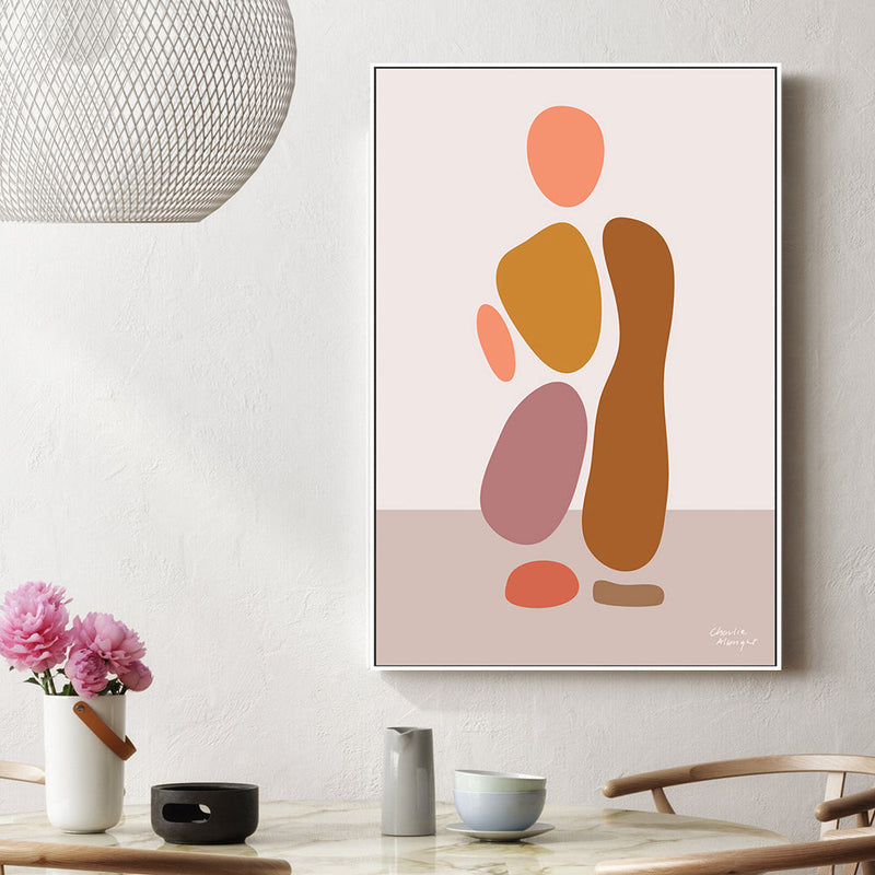 wall-art-print-canvas-poster-framed-Abstract Female Figure, Style C , By Moments By Charlie-GIOIA-WALL-ART