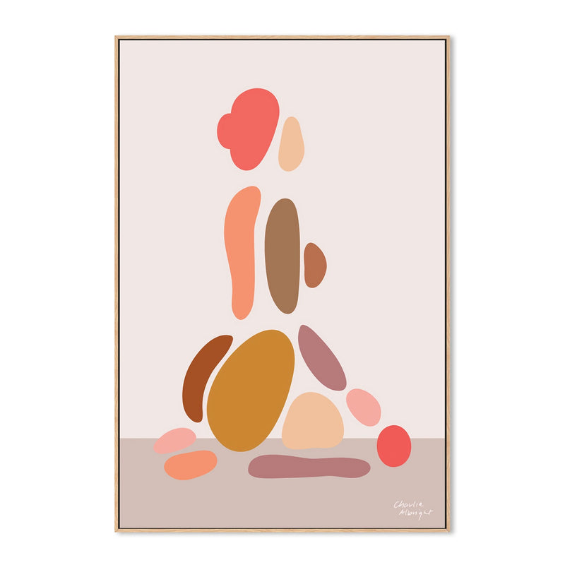 wall-art-print-canvas-poster-framed-Abstract Female Figure, Style E , By Moments By Charlie-GIOIA-WALL-ART