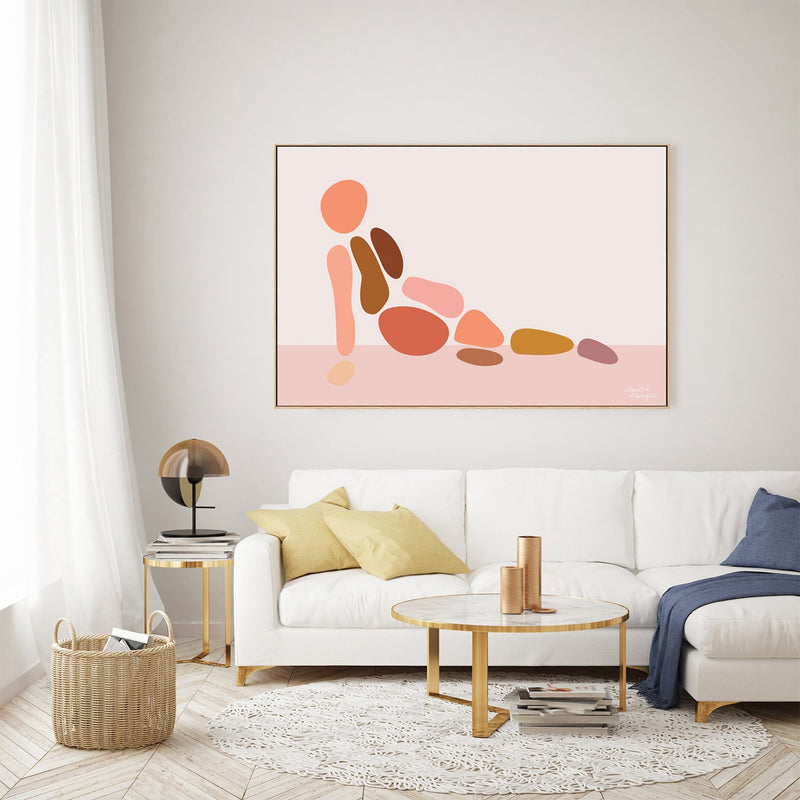 Abstract Female Figure, Style F , By Moments By Charlie