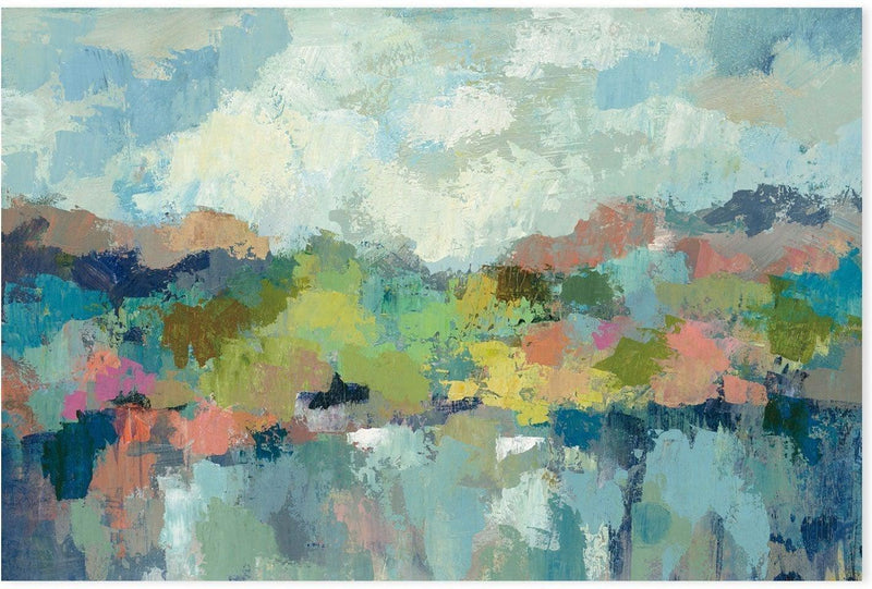 wall-art-print-canvas-poster-framed-Abstract Lakeside-by-Silvia Vassileva-Gioia Wall Art