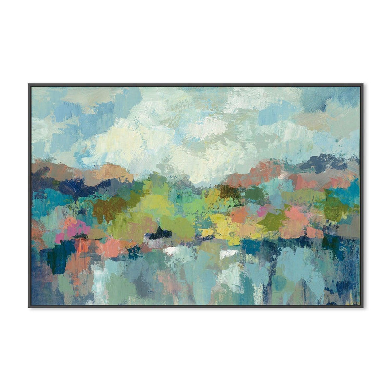 wall-art-print-canvas-poster-framed-Abstract Lakeside-by-Silvia Vassileva-Gioia Wall Art