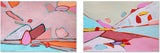 wall-art-print-canvas-poster-framed-Abstract Land and Water, Set of 2-by-Moments By Charlie-Gioia Wall Art
