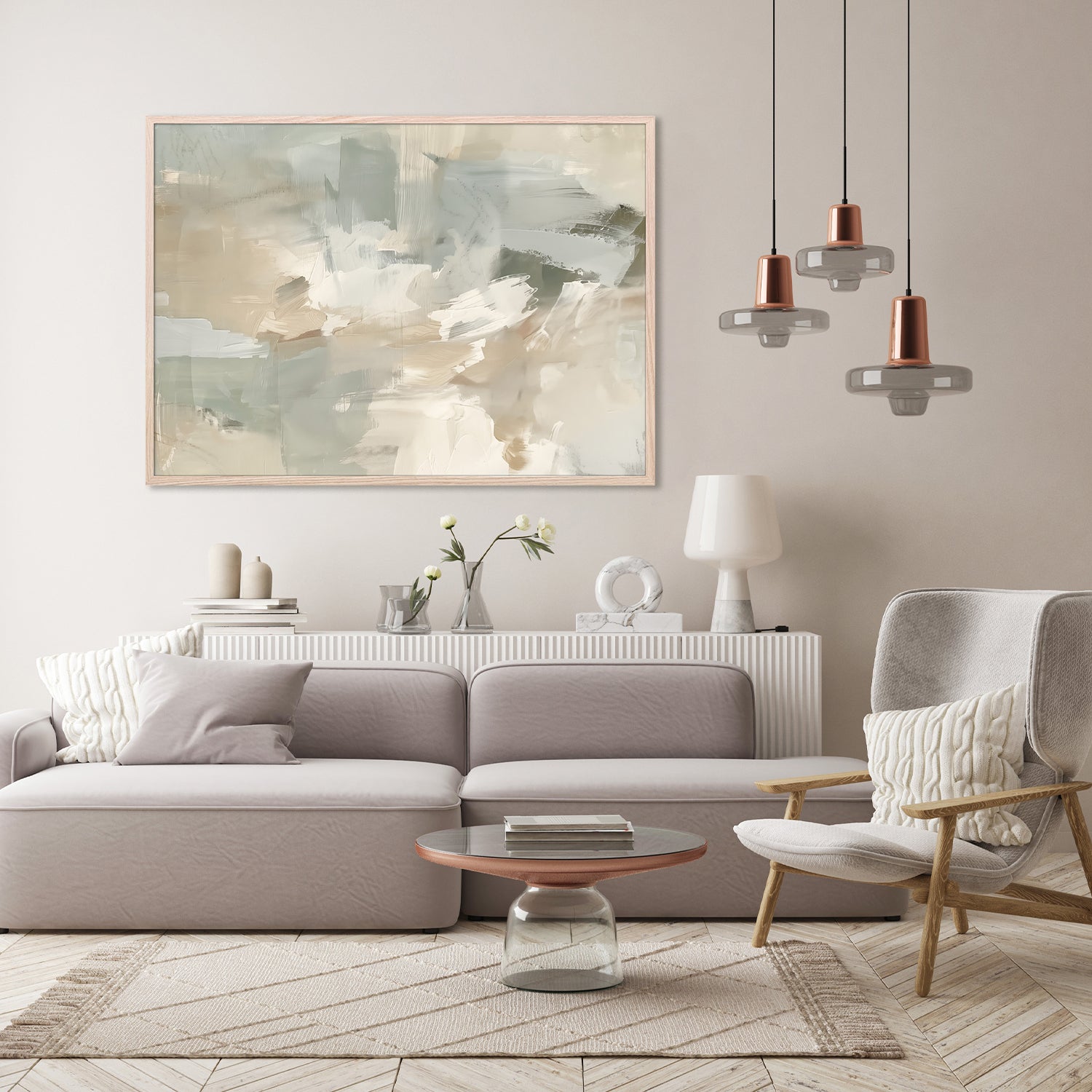 wall-art-print-canvas-poster-framed-Abstract Landscape-8