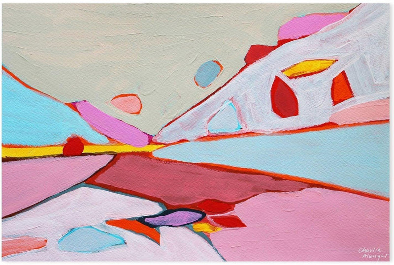 wall-art-print-canvas-poster-framed-Abstract Landscape, Style A-by-Moments By Charlie-Gioia Wall Art
