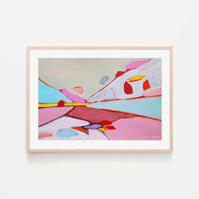 wall-art-print-canvas-poster-framed-Abstract Landscape, Style A-by-Moments By Charlie-Gioia Wall Art