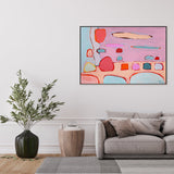 wall-art-print-canvas-poster-framed-Abstract Landscape, Style B-by-Moments By Charlie-Gioia Wall Art