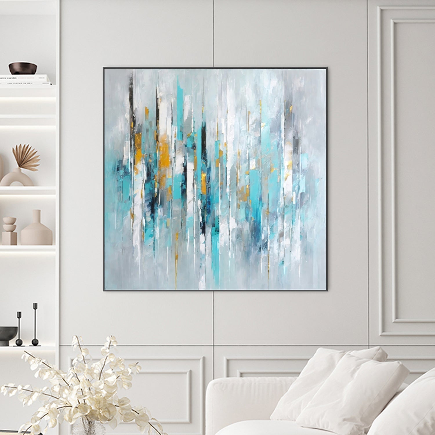 wall-art-print-canvas-poster-framed-Abstract Metropolis, By Alpenglow Workshop , By Alpenglow Workshop-2