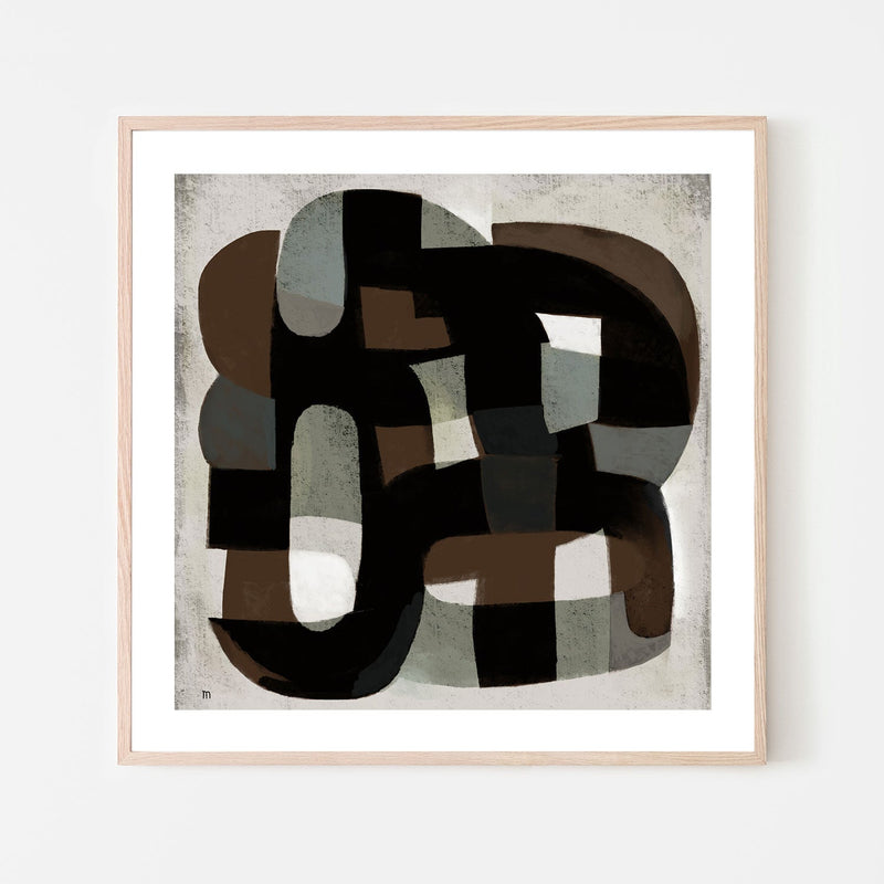 wall-art-print-canvas-poster-framed-Abstract Neutrals , By Marco Marella-6