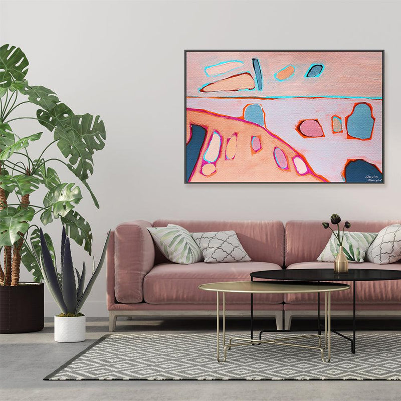 wall-art-print-canvas-poster-framed-Abstract Open Land, Style C-by-Moments By Charlie-Gioia Wall Art