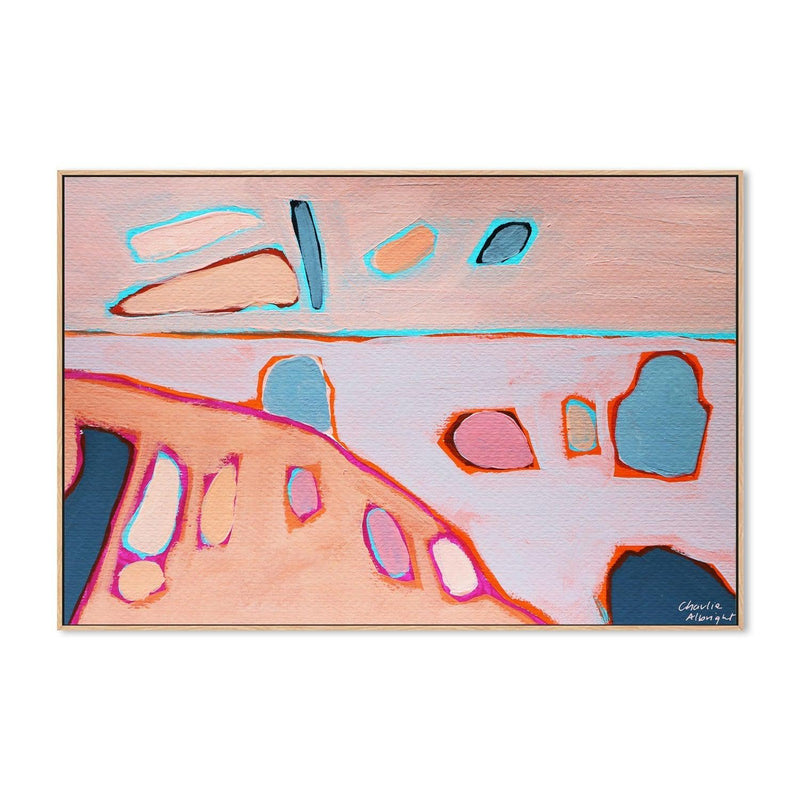 wall-art-print-canvas-poster-framed-Abstract Open Land, Style C-by-Moments By Charlie-Gioia Wall Art