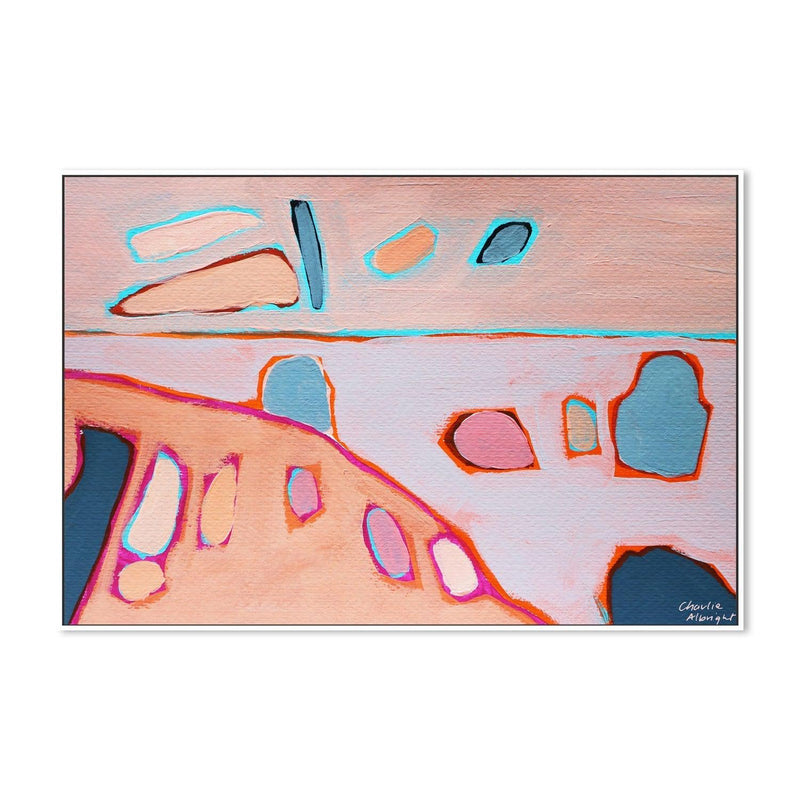 wall-art-print-canvas-poster-framed-Abstract Open Land, Style C-by-Moments By Charlie-Gioia Wall Art