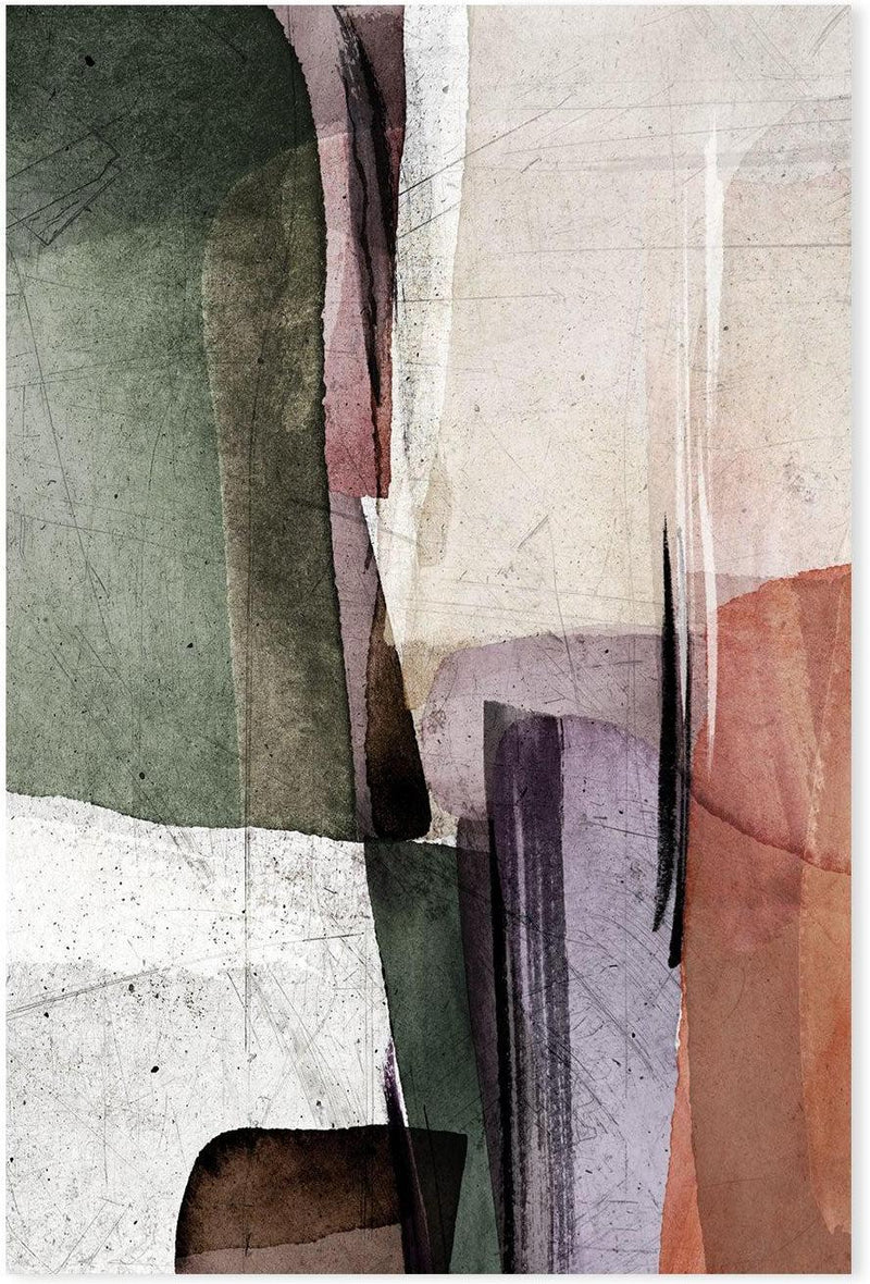 wall-art-print-canvas-poster-framed-Abstract Squares Warm Style B-by-Dear Musketeer Studio-Gioia Wall Art