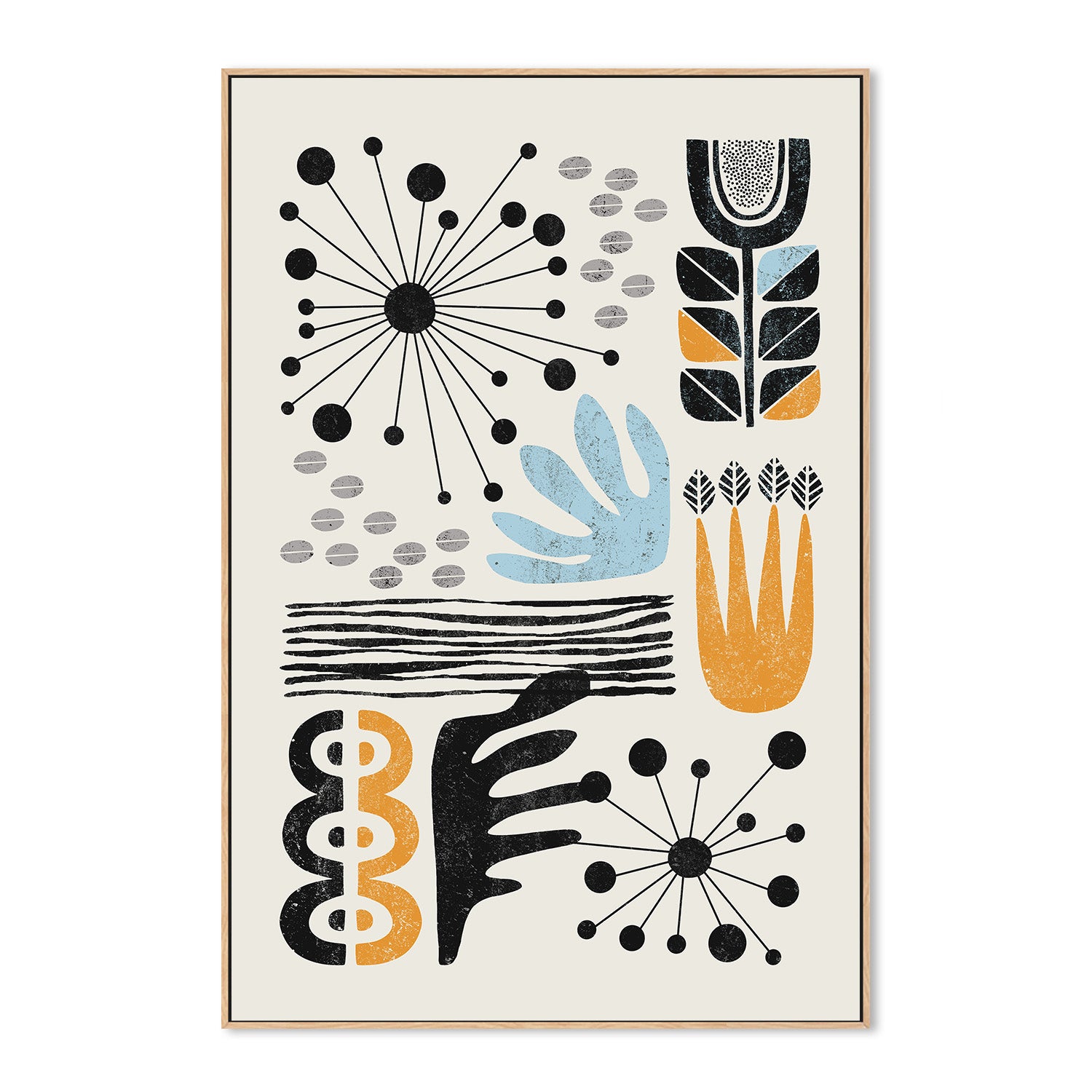 wall-art-print-canvas-poster-framed-Abstract, Style A-4