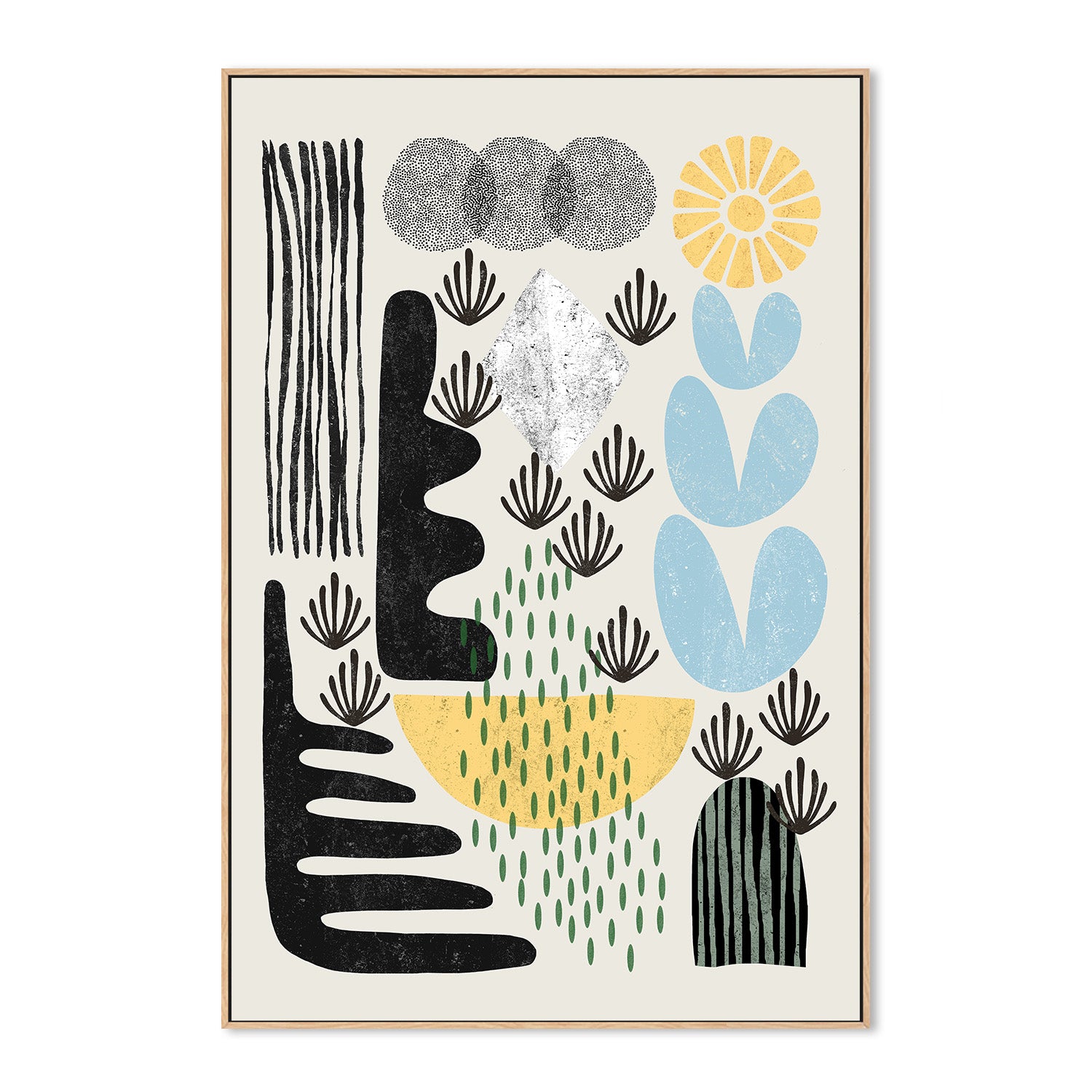 wall-art-print-canvas-poster-framed-Abstract, Style B-4
