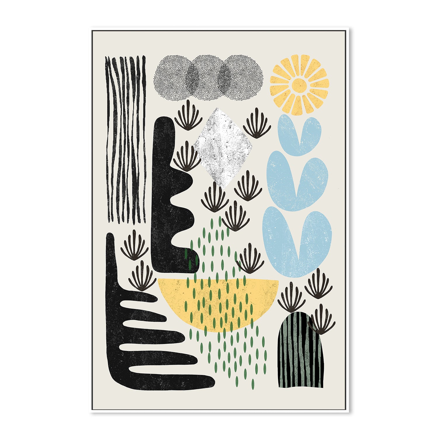 wall-art-print-canvas-poster-framed-Abstract, Style B-5