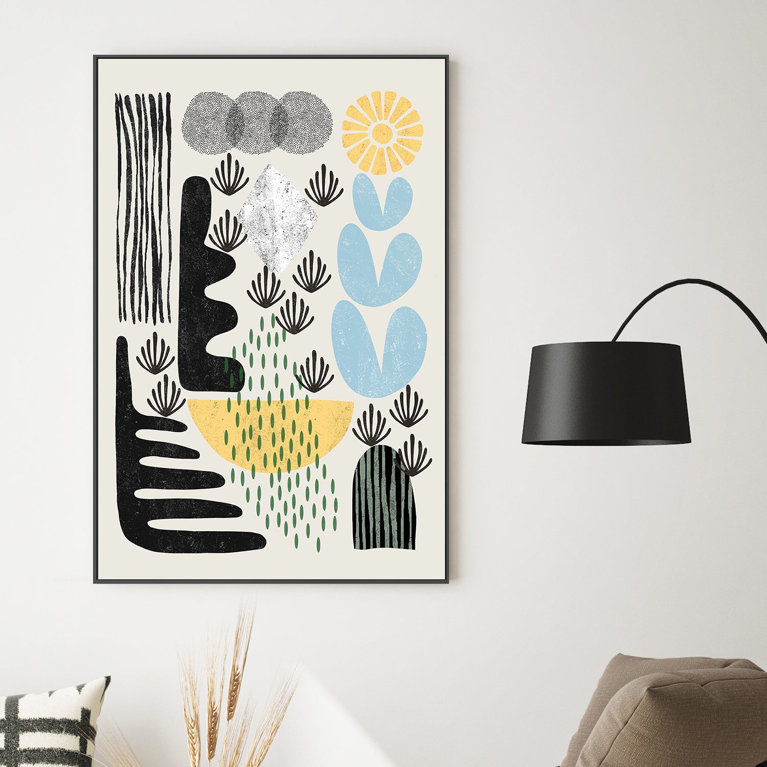 wall-art-print-canvas-poster-framed-Abstract, Style B-7