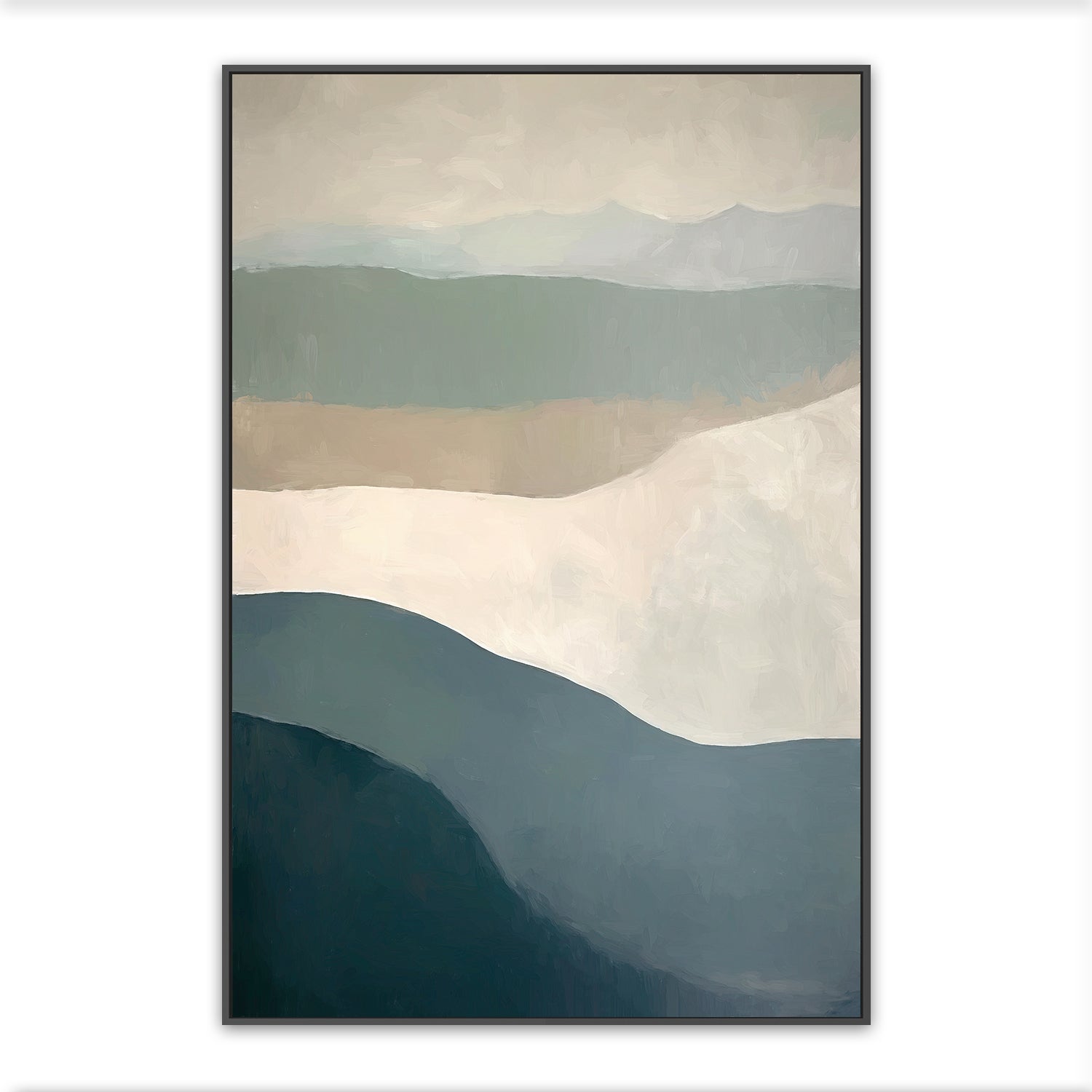 wall-art-print-canvas-poster-framed-Abstract Tree Scape , Style C, By Accent Art Studio , By Accent Art Studio-3