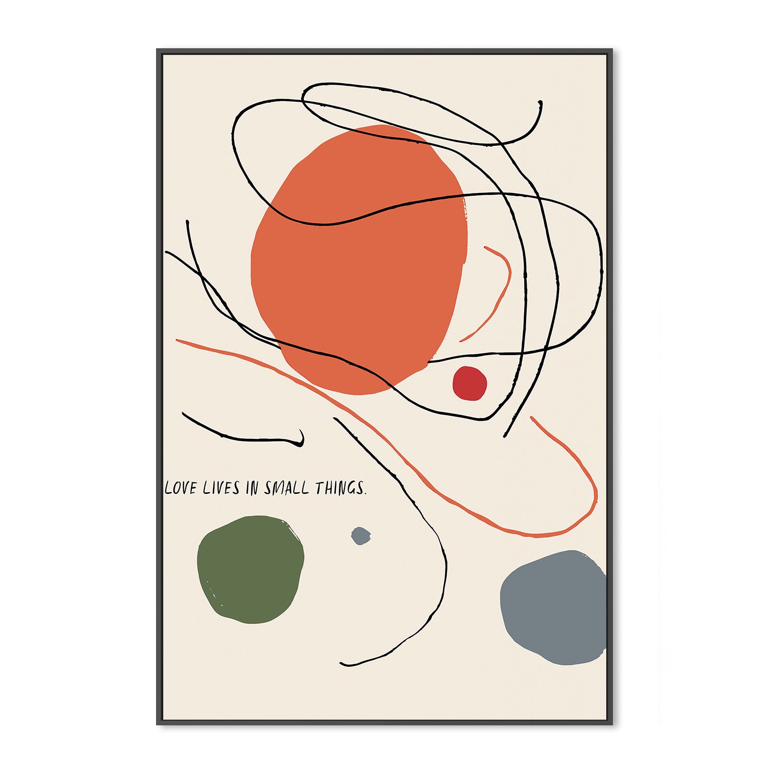 wall-art-print-canvas-poster-framed-Abstract Whispers-3