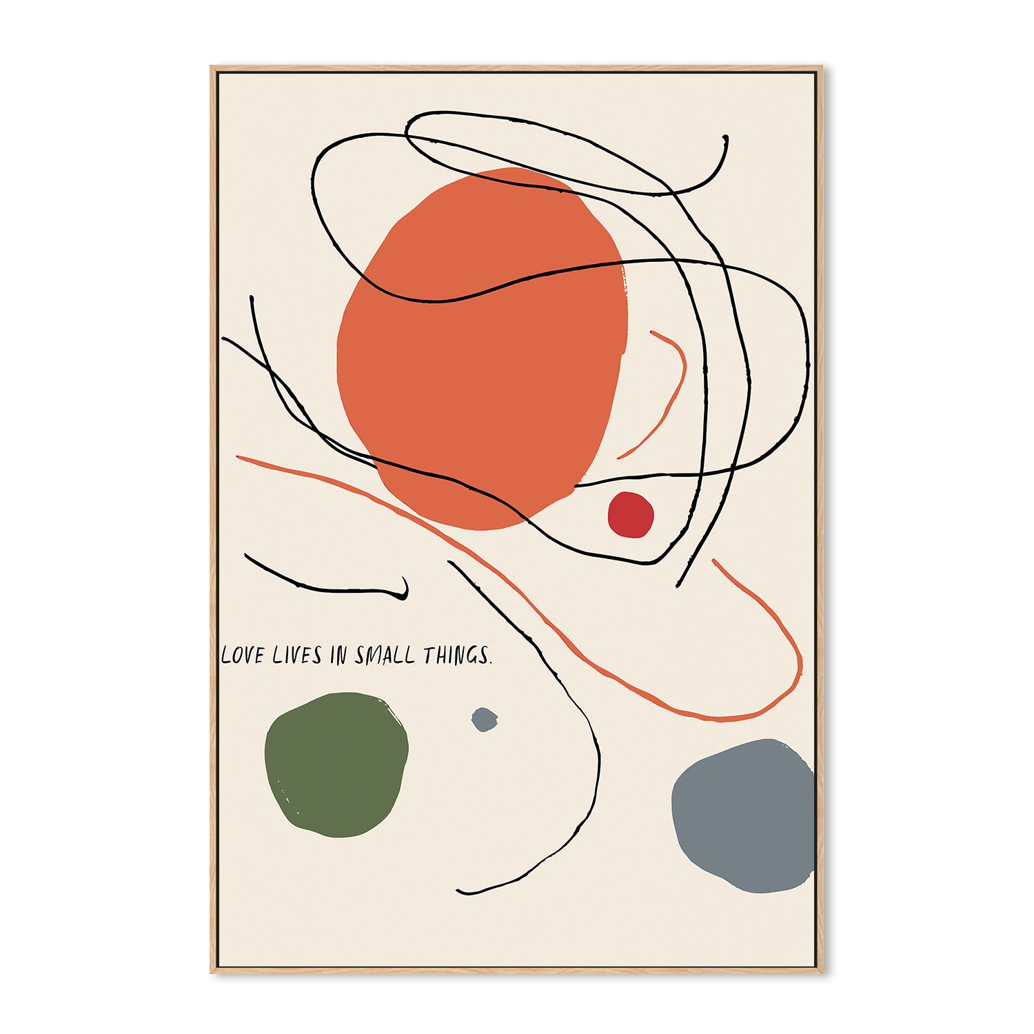 wall-art-print-canvas-poster-framed-Abstract Whispers-4