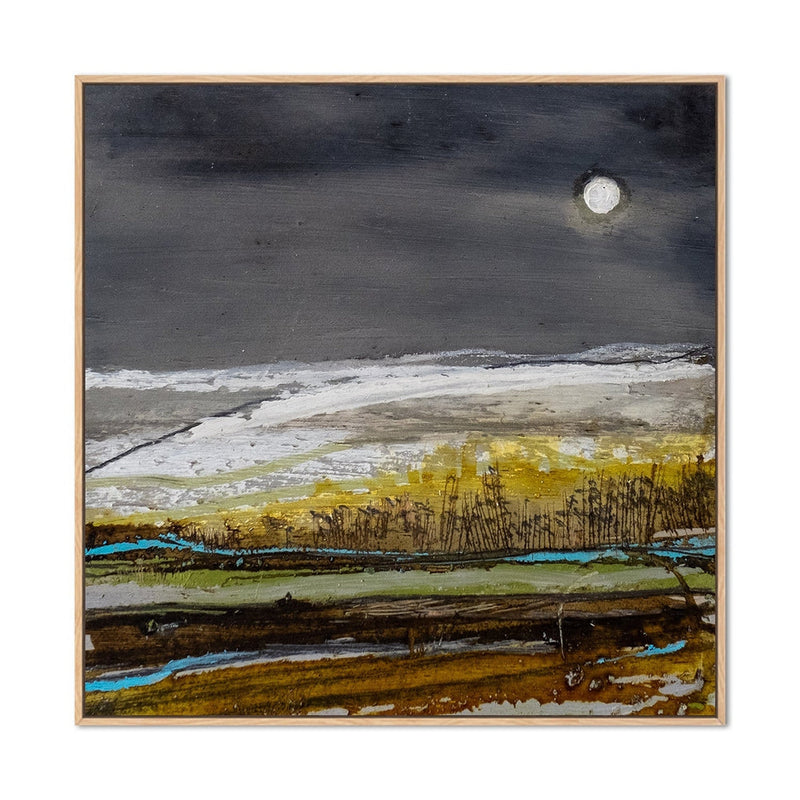 wall-art-print-canvas-poster-framed-Across The Plains-by-Louise O'hara-Gioia Wall Art